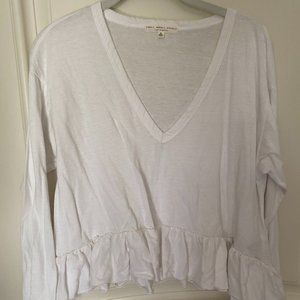 Truly Madly Deeply Long Sleeve Peplum Top